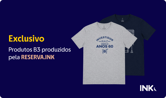 Exclusivo: produtos B3 produzidos pela Reserva.ink